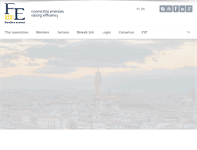 Tablet Screenshot of federesco.org